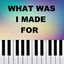Cover What Was I Made For (Piano Version)