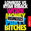 Cover Work Money Party Bitches (Remixes)