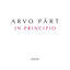 Cover Arvo Pärt: In Principio