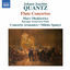 Cover Quantz: Flute Concertos