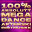 Cover 100% ABSOLUTT MEGADANCE AFTERSKI FESTMUSIKK VOL. 1