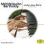 Cover Mendelssohn: Lieder ohne Worte