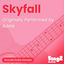 Cover Skyfall (Originally Performed by Adele) (Acoustic Guitar Karaoke)