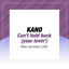 Cover Can't Hold Back Your Lovin' (New Remixed USA)