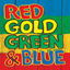 Cover Red Gold Green & Blue
