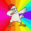Cover THE CHICKEN WING SONG (REMIX)