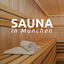 Cover Sauna in München: Musik für Entspannung, Wohlbefinden, Pflege für die Haut, Massagen