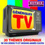 Cover Génériques TV : 30 thèmes originaux de vos séries TV et dessins animés cultes (avec HotmixRadio)