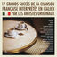 Cover 17 grands succès de la chanson française interprétés en Italien