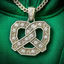 Cover Iced Out Brezel Chain