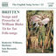 Cover Britten: Songs and Proverbs of William Blake - Tit for Tat