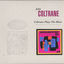 Cover Coltrane Plays the Blues