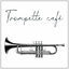 Cover Trompette café: Jazz de style vintage
