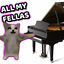 Cover ALL MY FELLAS On Old Piano