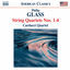 Cover Glass: String Quartets Nos. 1-4