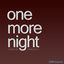 Cover One More Night (Maroon 5 Cover)