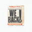 Cover WE BACK!