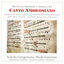 Cover Canto Ambrosiano