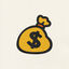 Cover Bag of Money