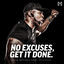 Cover No Excuses, Get It Done (Gym Motivational Speeches)