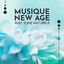 Cover Musique New Age avec sons naturels: Bruits relaxants de pluie, de ruisseau et d'oiseaux pour un déstressage complet