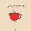 Cover cup of coffee