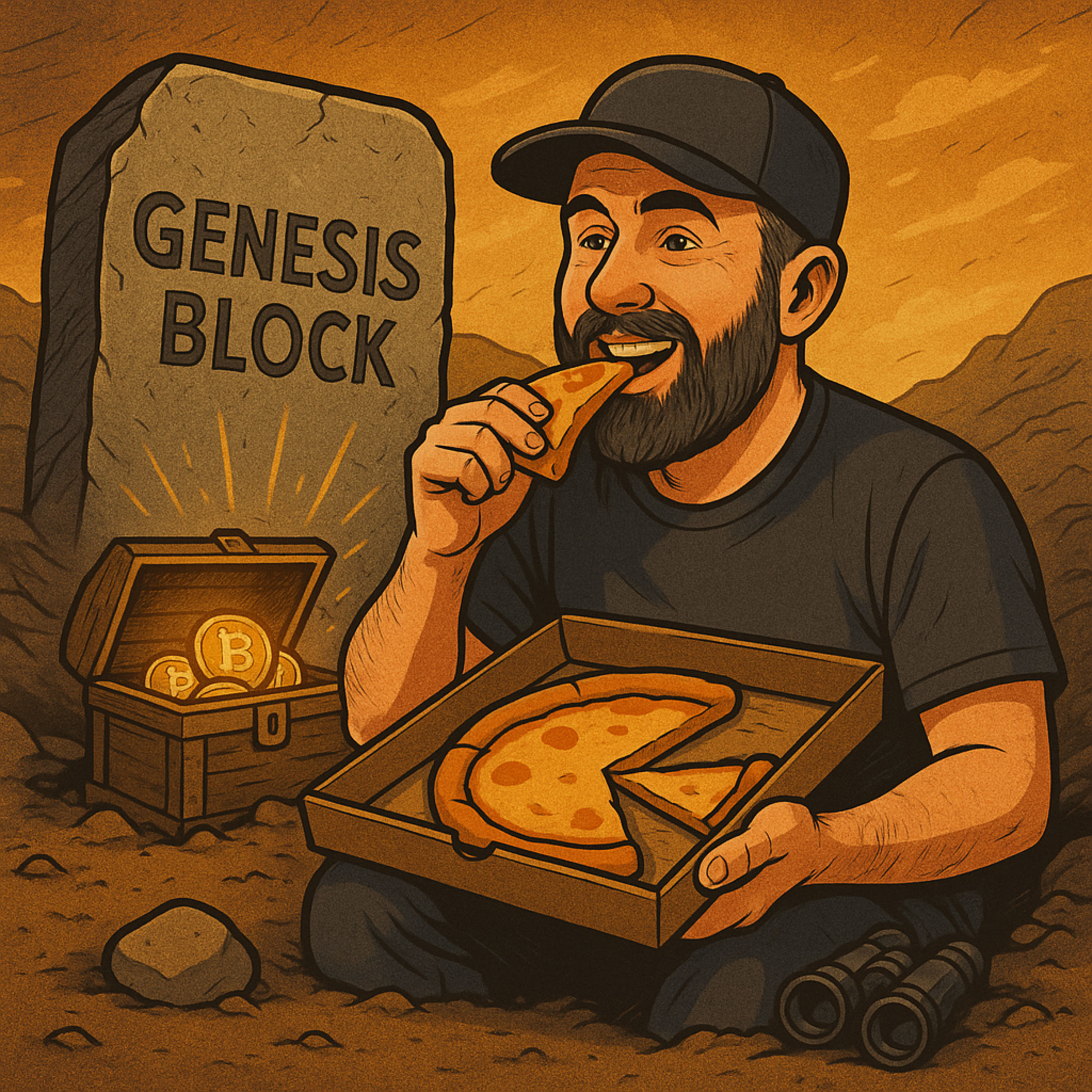 #0 Bitcoin Pizza Day: Die erste Bitcoin-Transaktion & der legendäre Genesis Block
