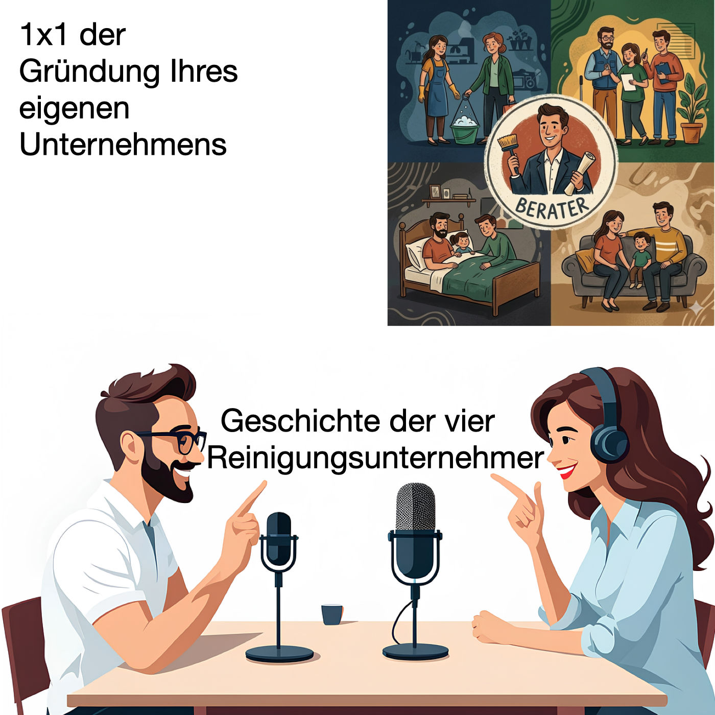 001a Geschichte der vier Reinigungsunternehmer