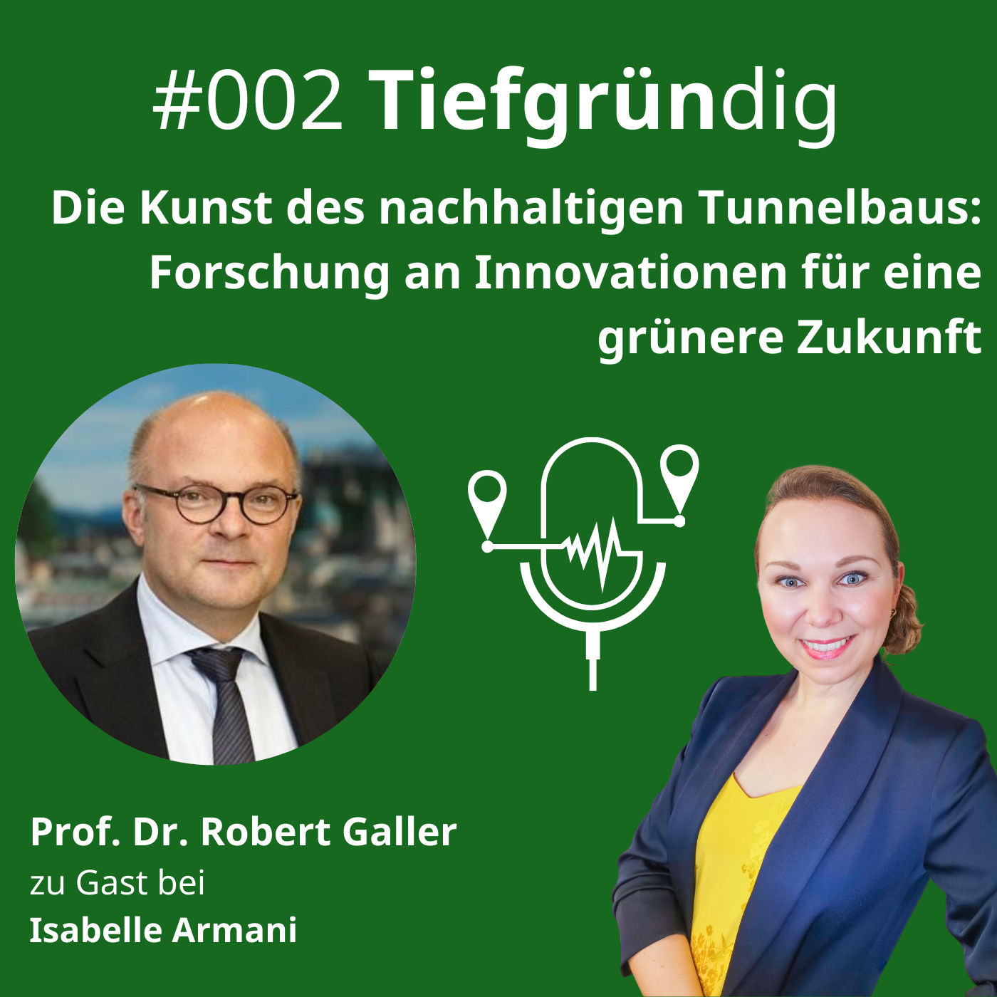 002 Die Kunst des nachhaltigen Tunnelbaus: Forschung an Innovationen für eine grünere Zukunft