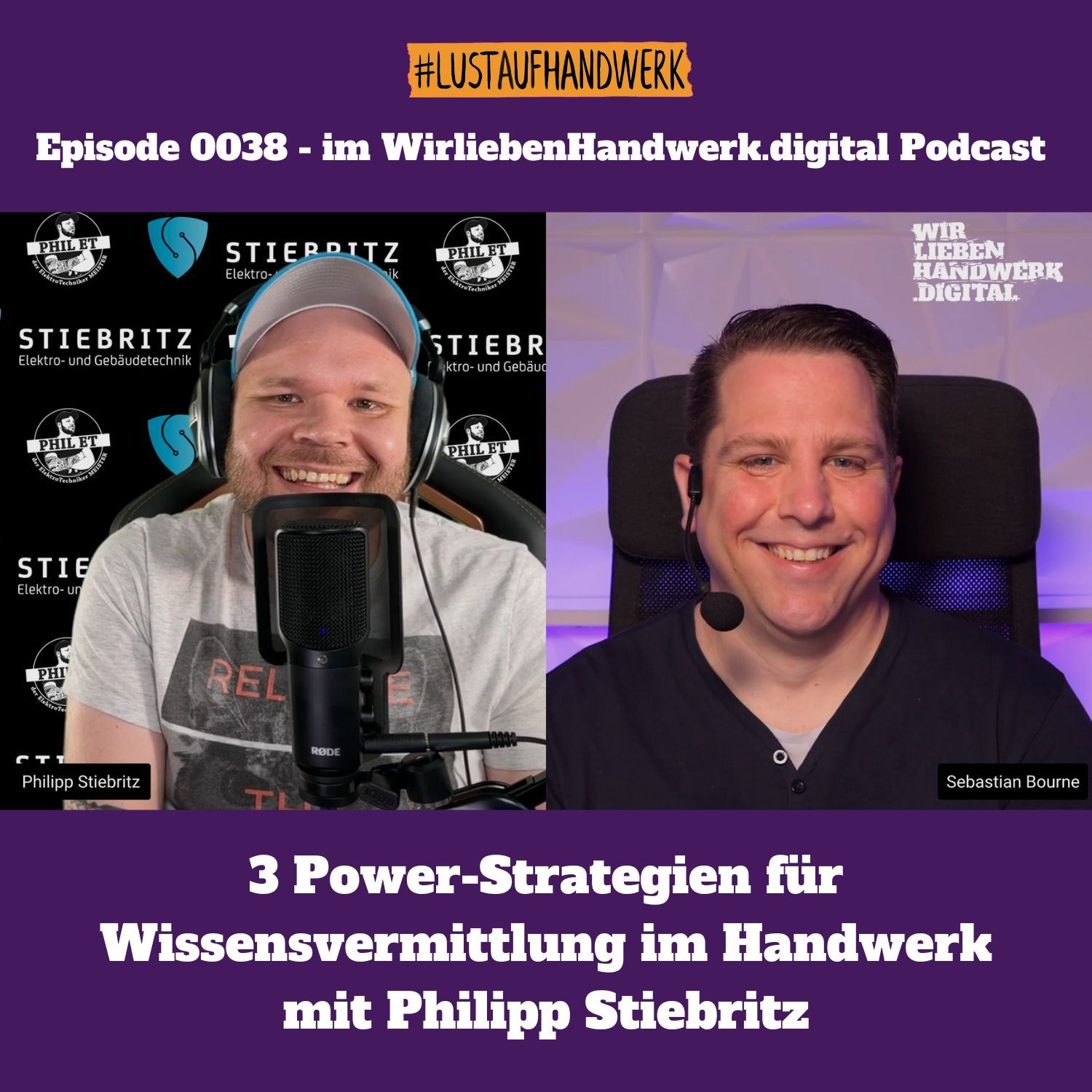0038 - 3 Power-Strategien für Wissensvermittlung im Handwerk mit Philipp Stiebritz