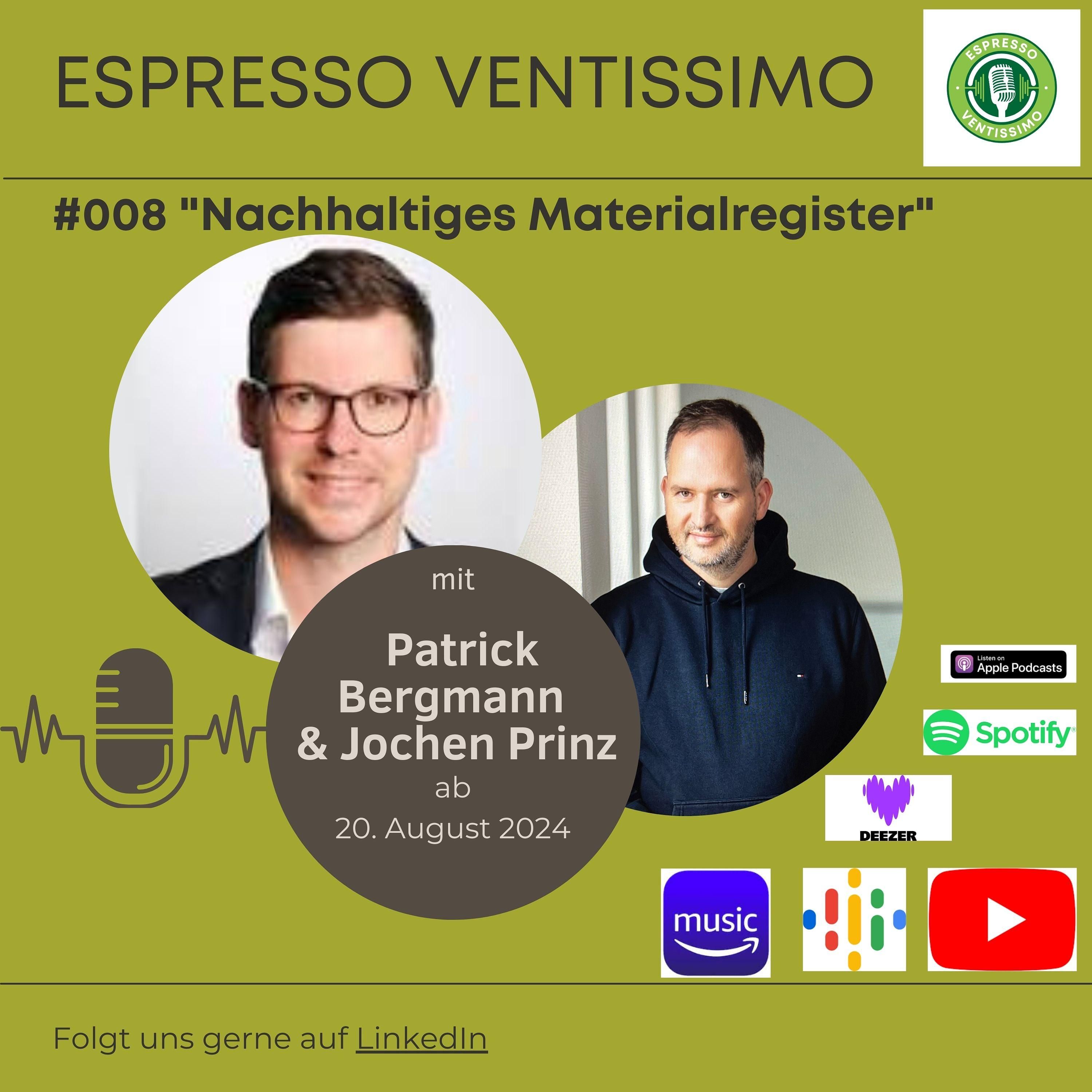 #008 - Nachhaltiges Materialregister mit Dr. Patrick Bergmann