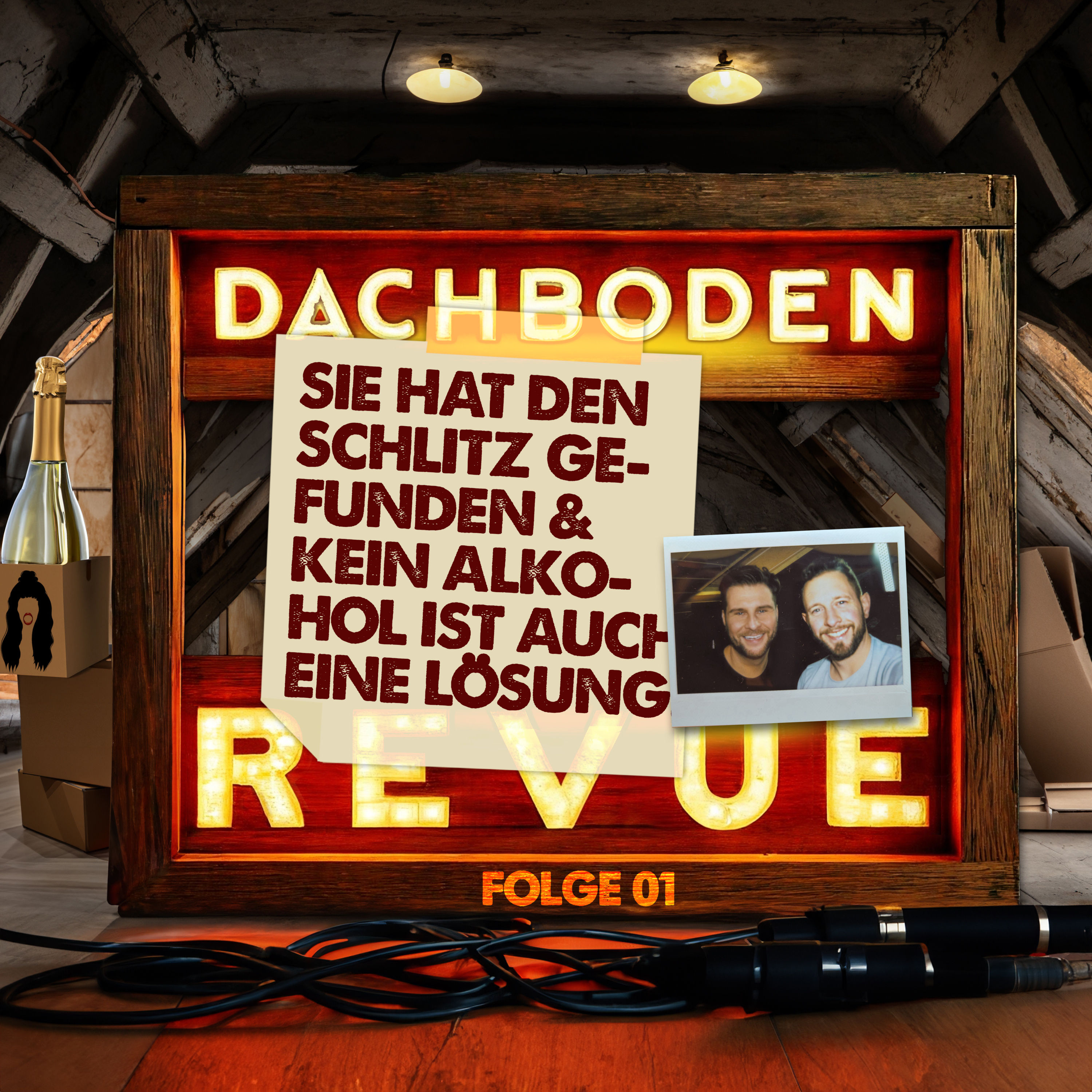#01, Schlitz gefunden oder kein Alkohol ist auch eine Lösung