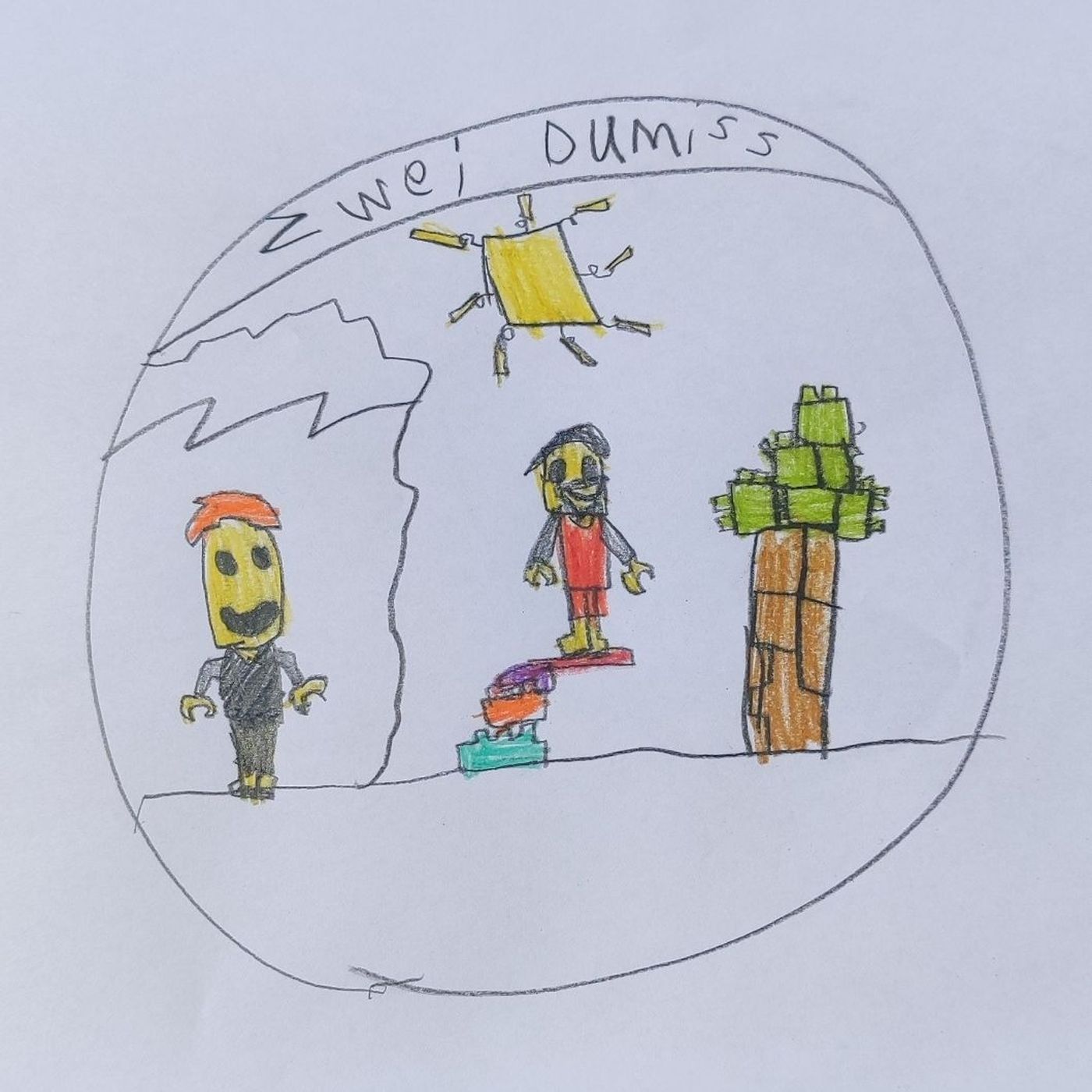 014 Zwei Dumiss - Lego und andere Klemmbausteine