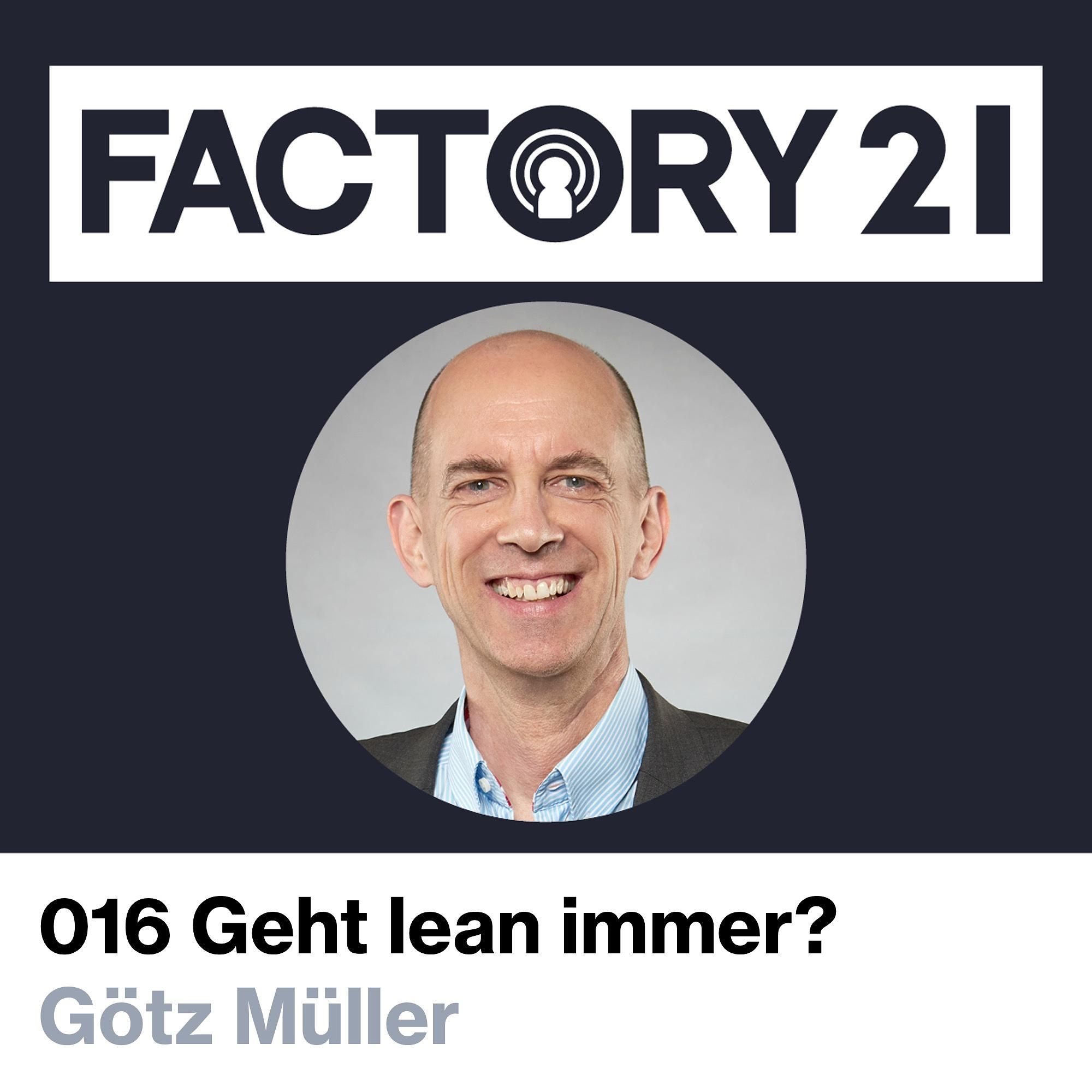 016 Lean, wo Lean nicht geht?! | Expert Dialog mit Götz Müller