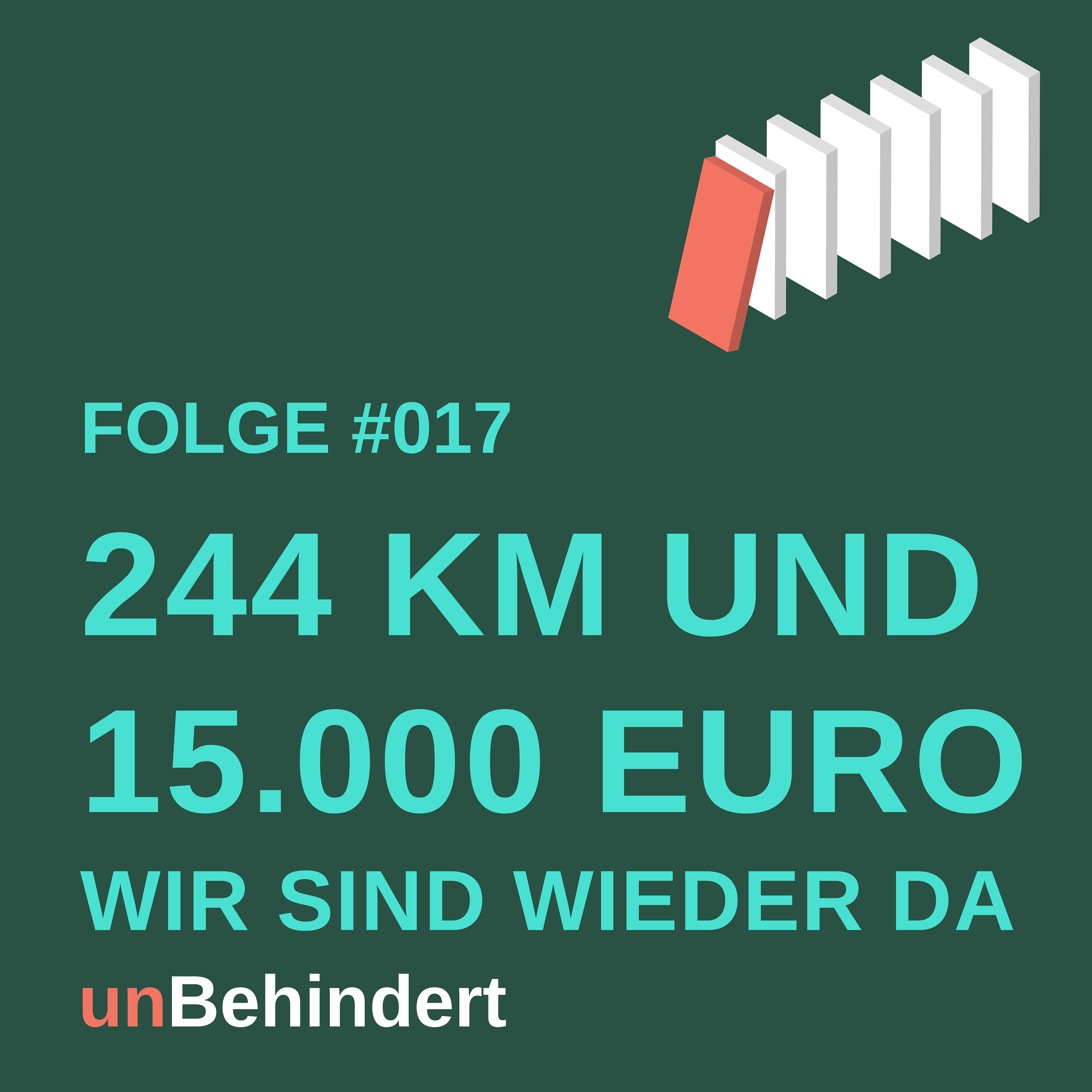 #017 244 km und 15.000 Euro - Wir sind wieder da