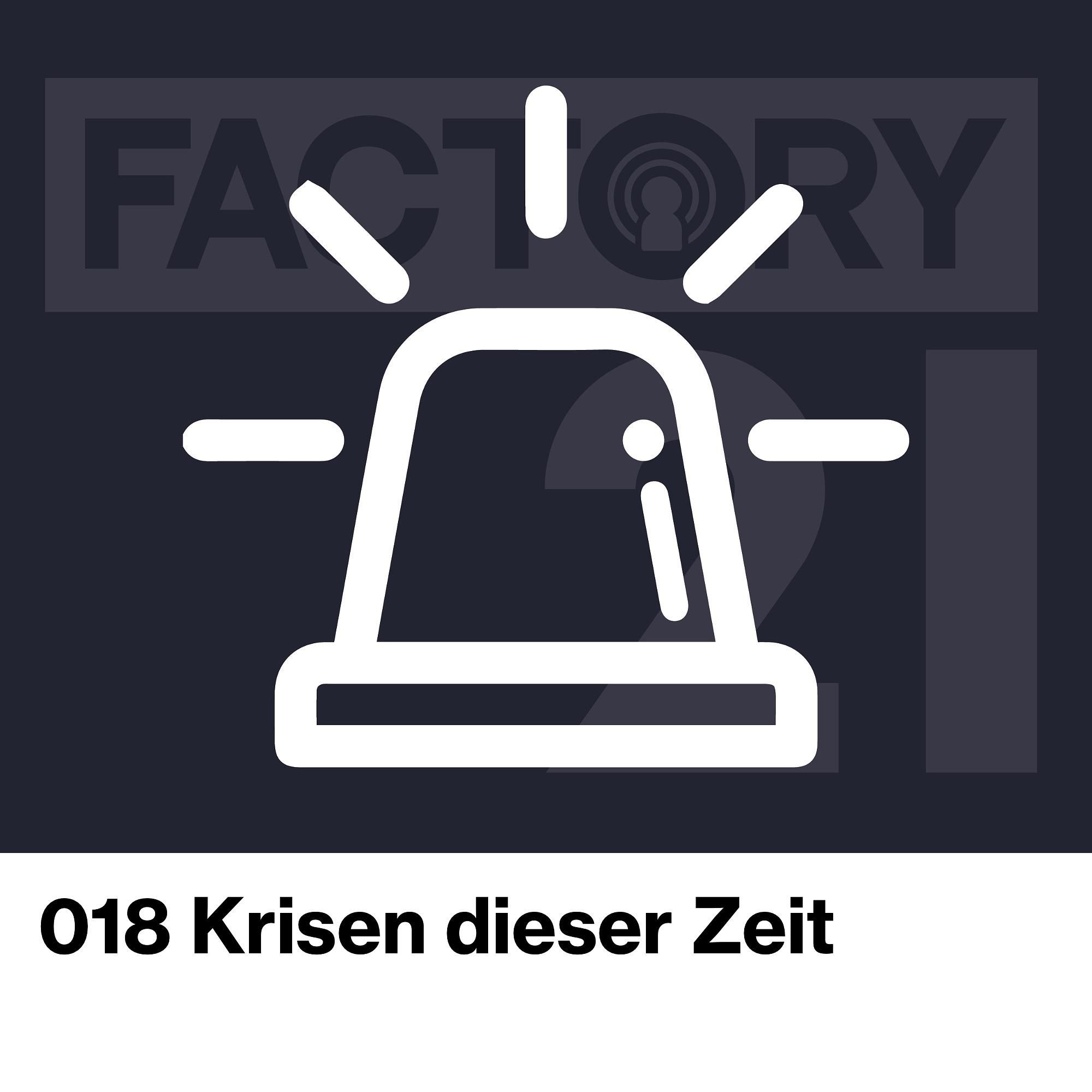018 Die großen Krisen dieser Zeit