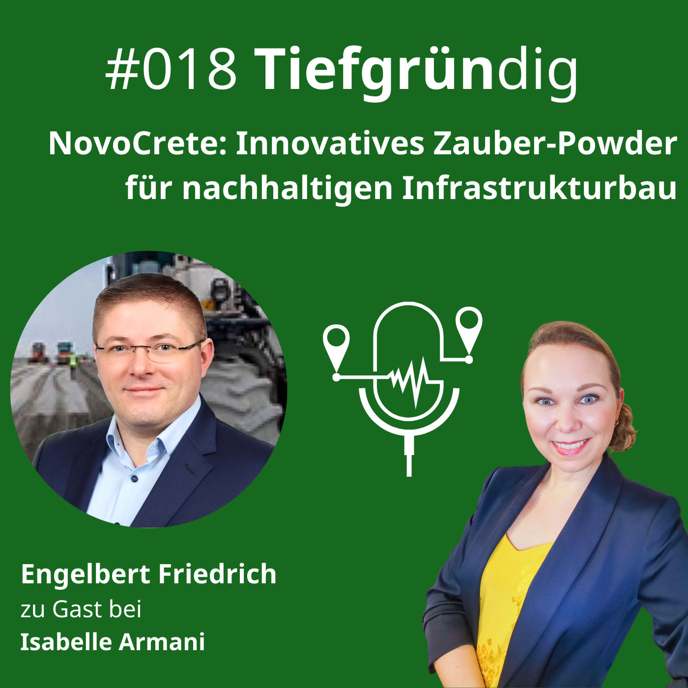 018 NovoCrete: Innovatives Zauber-Powder für nachhaltigen Infrastrukturbau