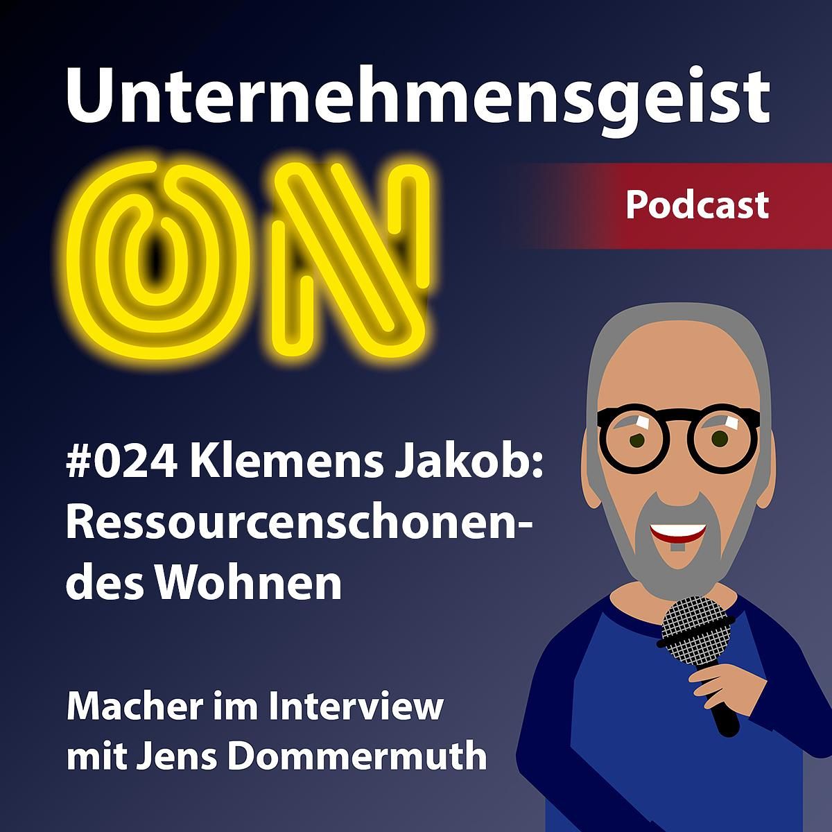 #024 Klemens Jakob: Ressourcenschonendes Wohnen