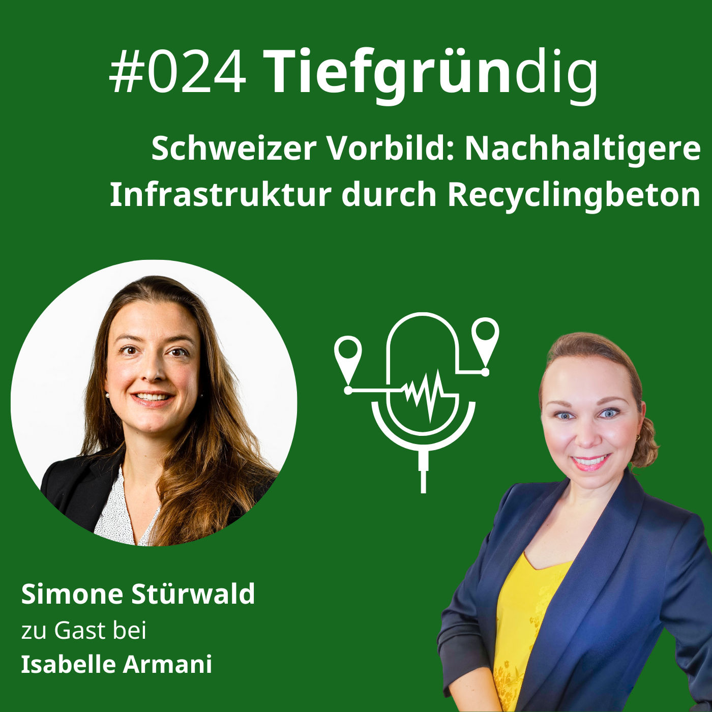 024 Schweizer Vorbild: Nachhaltigere Infrastruktur durch Recyclingbeton