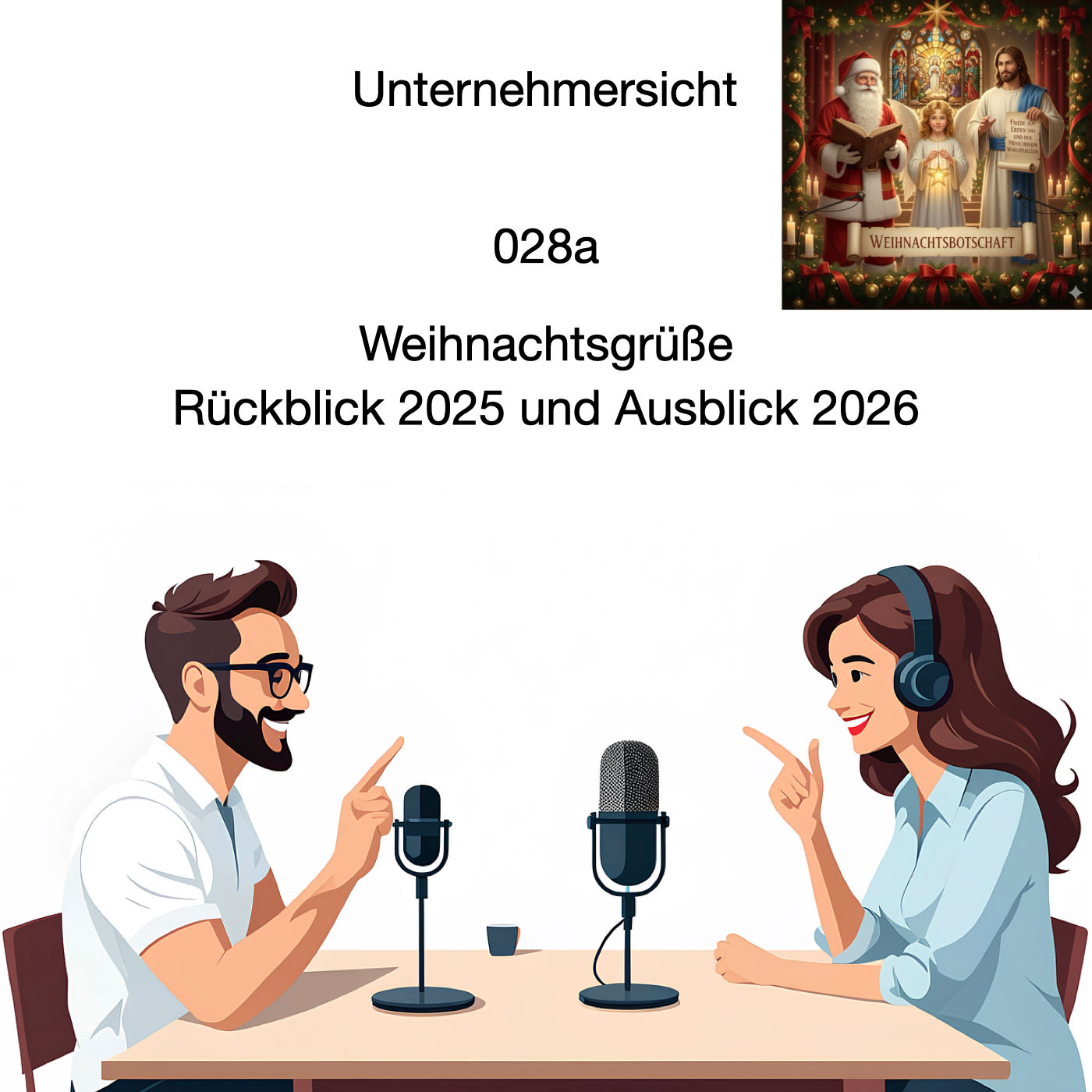 028a Weihnachtsgrüße, Rückblick 2025 und Ausblick 2026