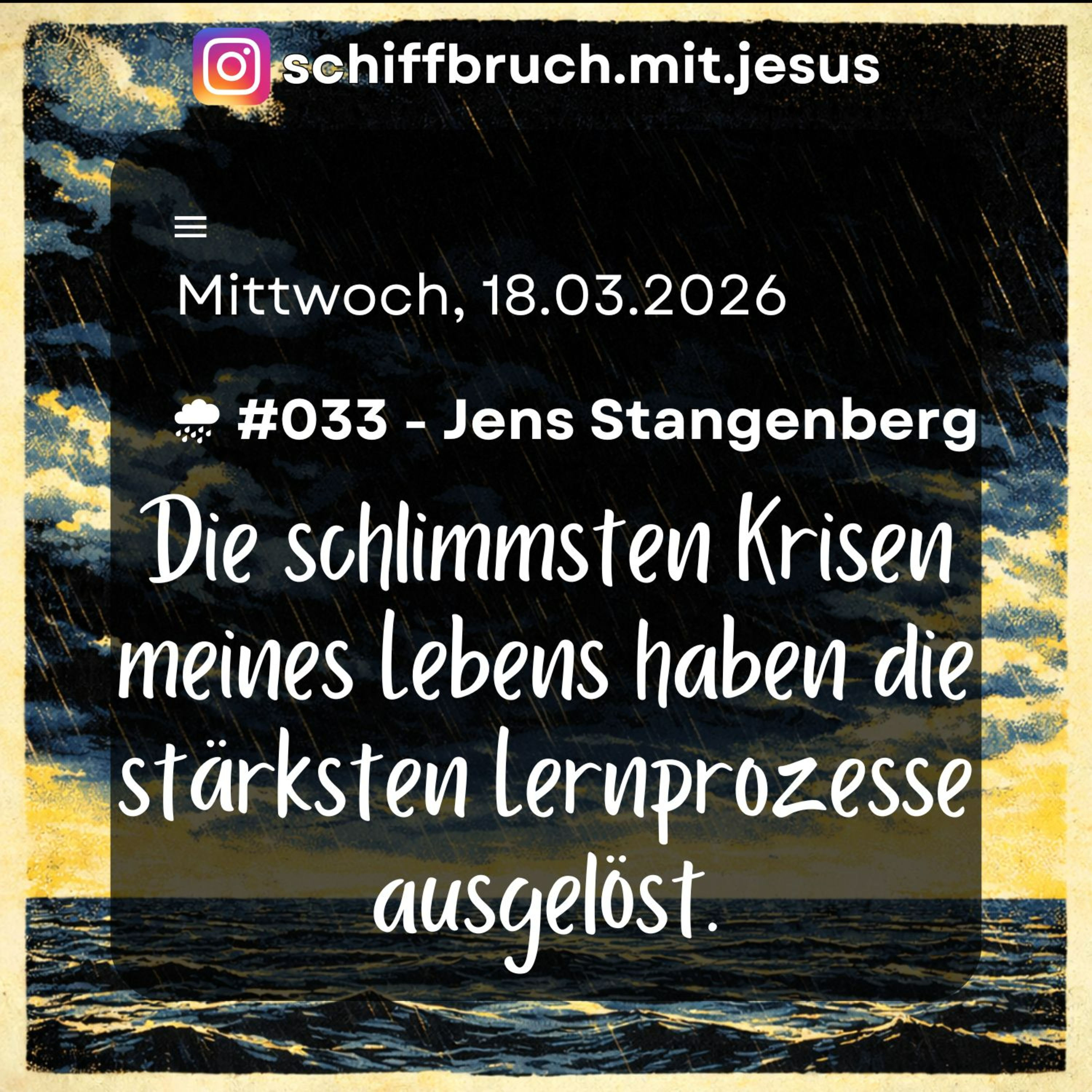 #033 - Mündig glauben lernen (Jens Stangenberg)