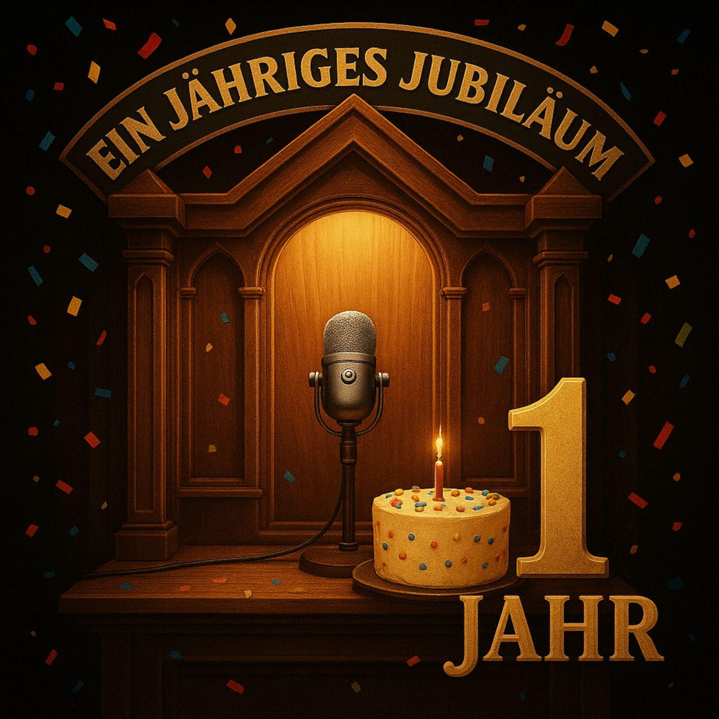 #034 - Geburtstags-Überraschungs-Sonderfolge - Der Beichtstuhl ist 1 Jahr alt!