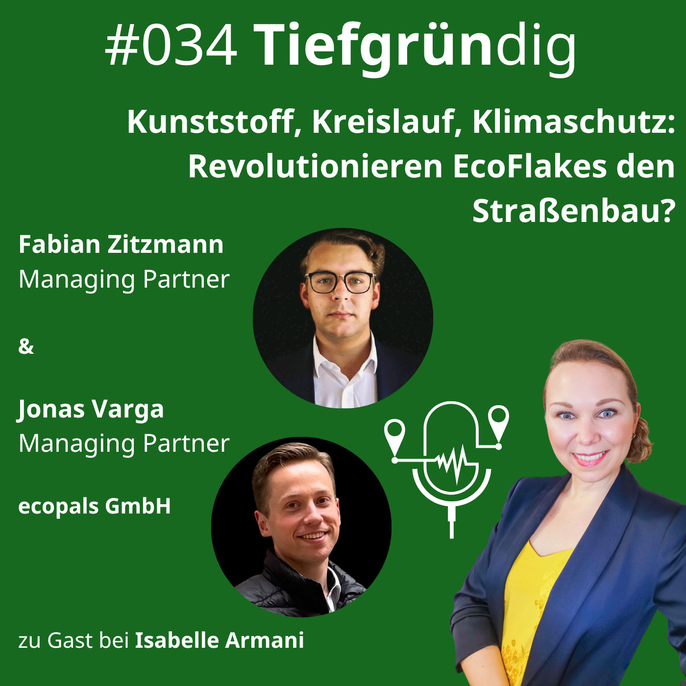 034 Kunststoff, Kreislauf, Klimaschutz: Revolutionieren EcoFlakes den Straßenbau?