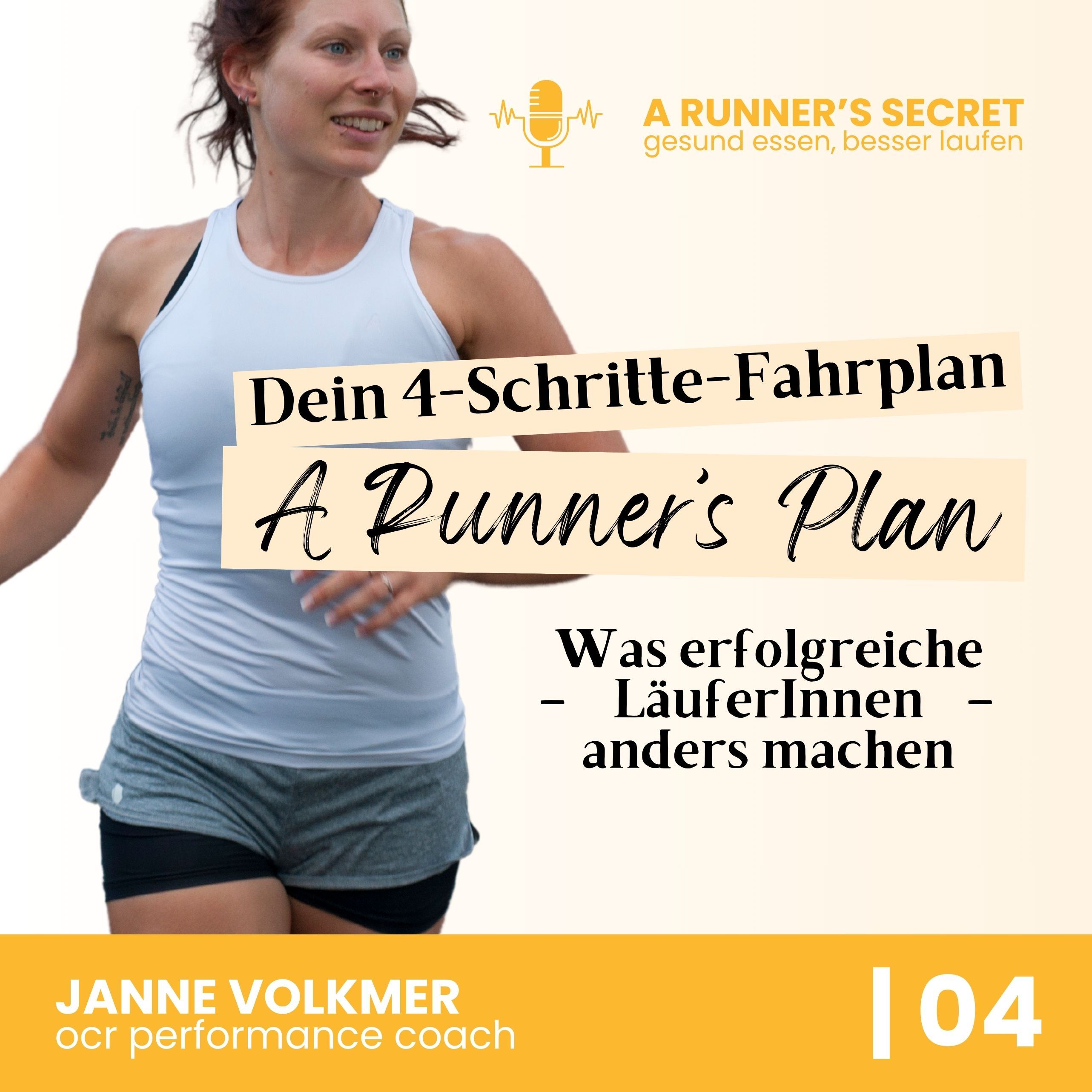 04 | Dein 4-Schritte-Fahrplan. A Runner’s Plan - Was erfolgreiche LäuferInnen anders machen
