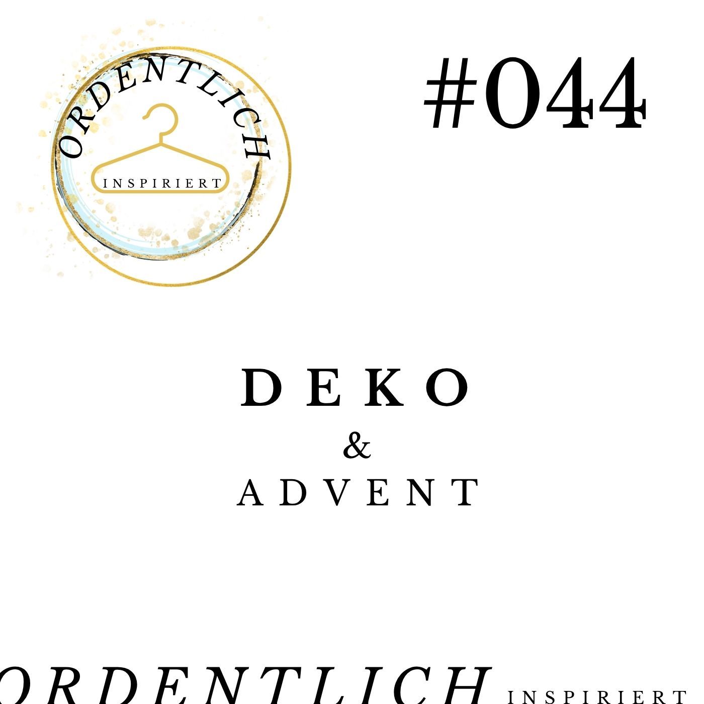 #044 Deko Advent Vorweihnachtszeit