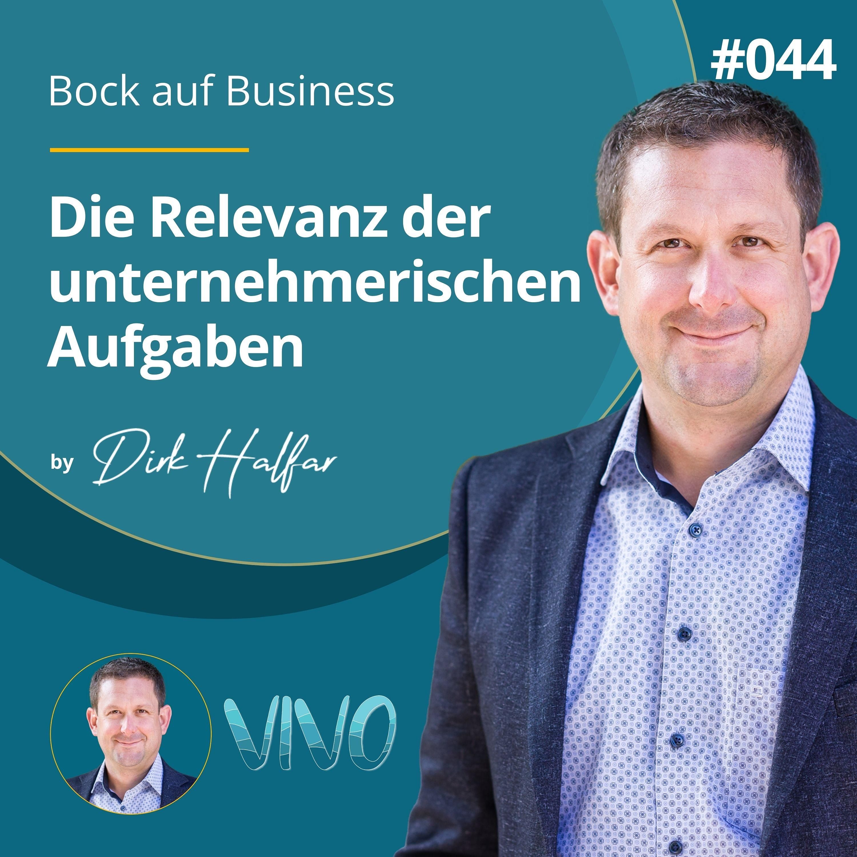 #044 - Die Relevanz der unternehmerischen Aufgaben