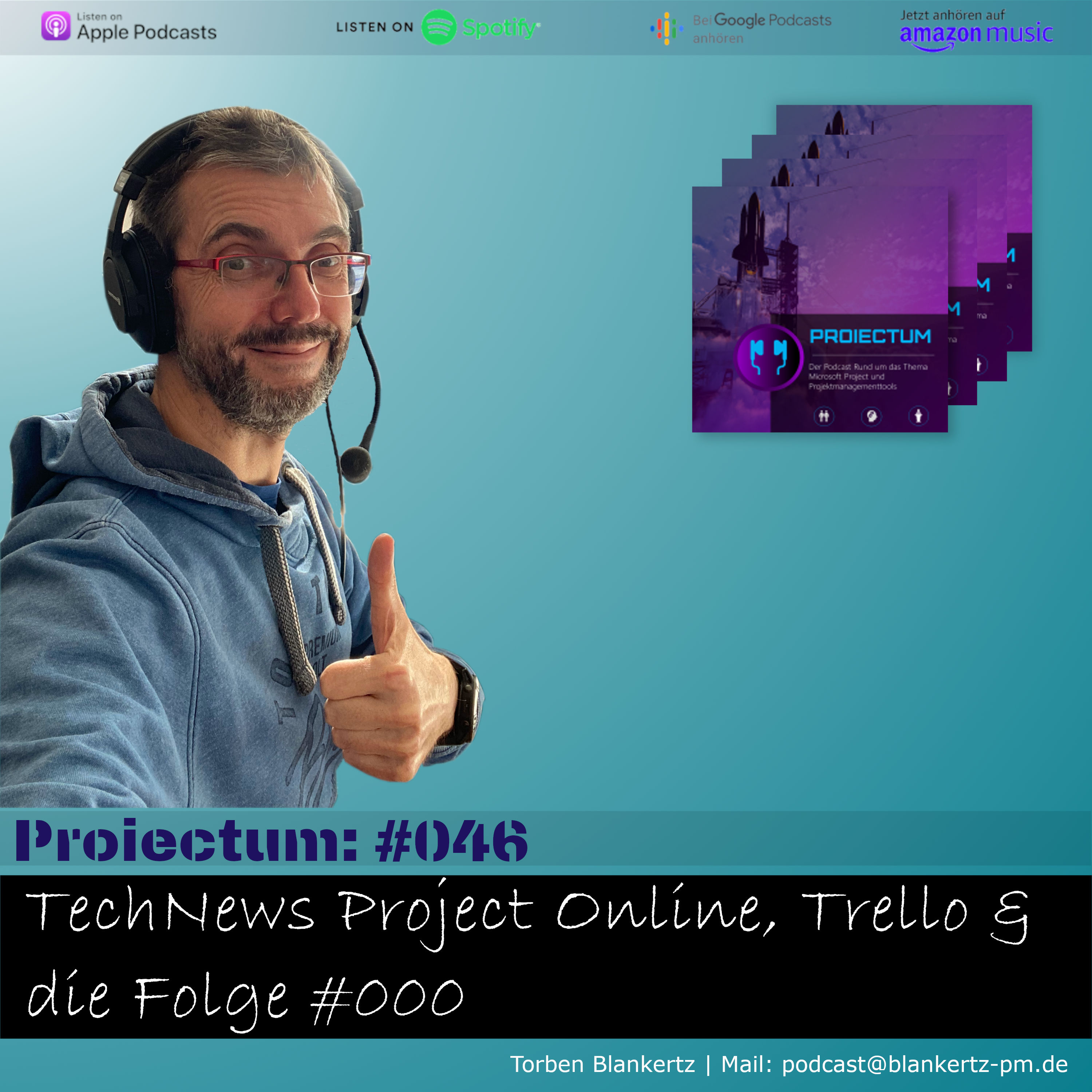 #046 | TechNews Project Online, Trello & die Folge #000