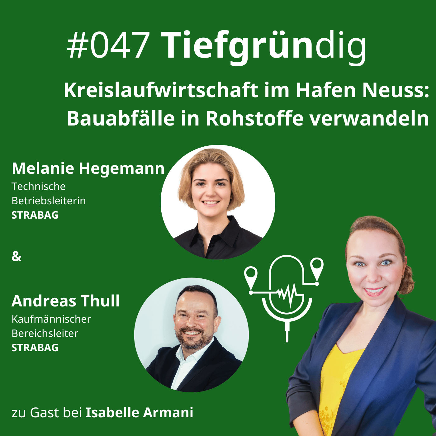 047 Kreislaufwirtschaft im Hafen Neuss: Bauabfälle in Rohstoffe verwandeln