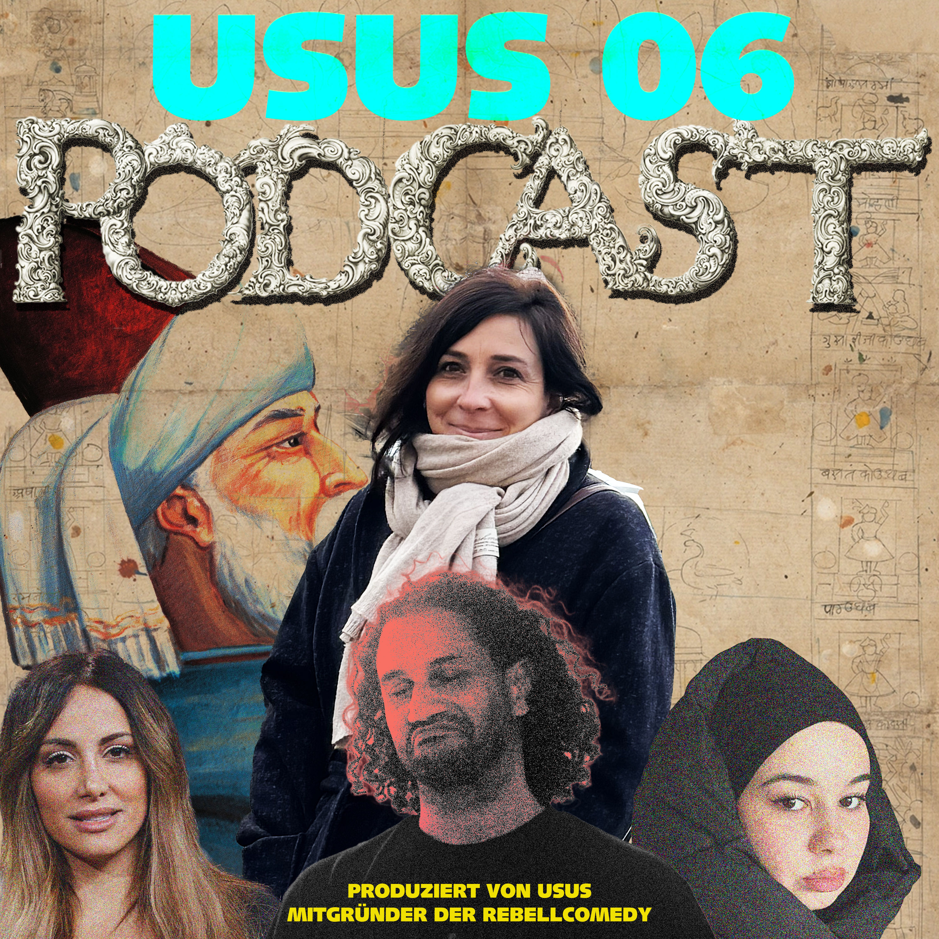 #06 Usus Podcast - Folge 6 | Meine Frau in Saudi-Arabien | Enissa Amani's Frage nach dem Ort und der Zeit | Sukeyna!