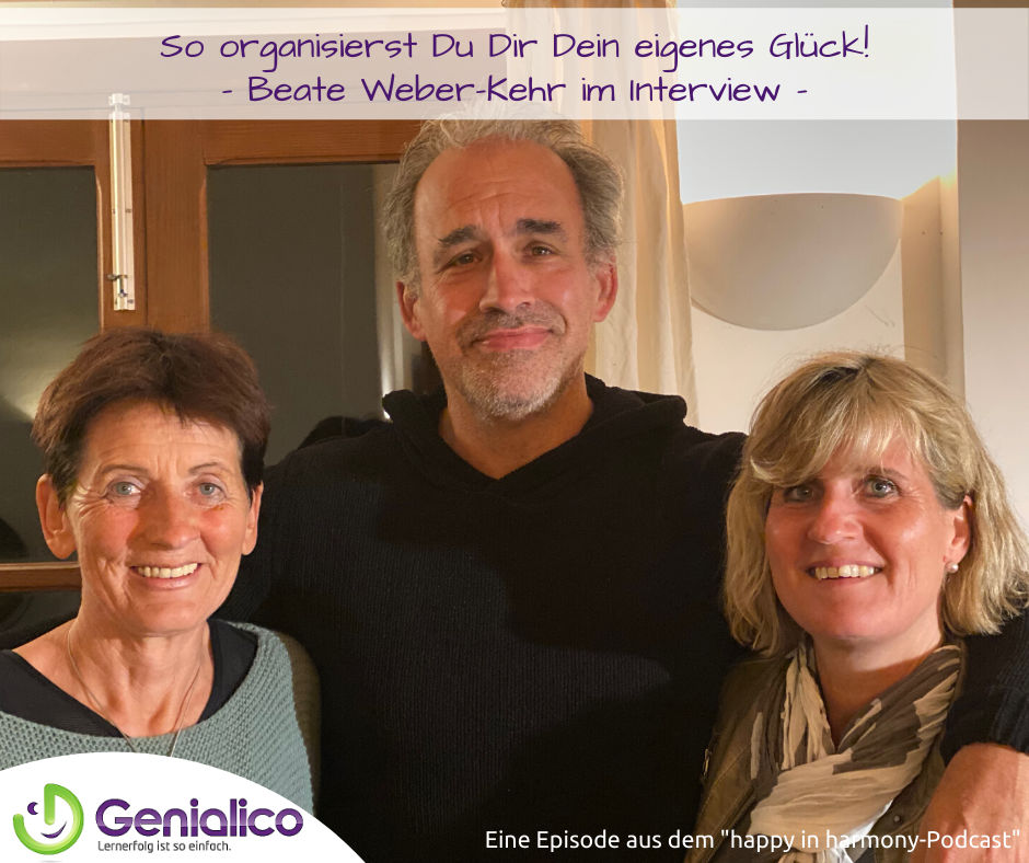 #060: So organisierst Du Dein Glück - Beate Weber-Kehr